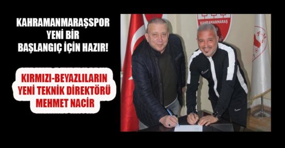 KMS’DA MEHMET NACİR TEKNİK DİREKTÖR OLDU