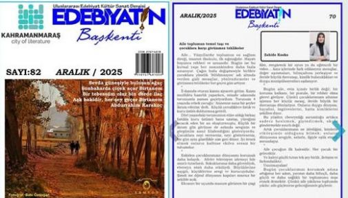YAZARIMIZ KOSKA ARTIK DERGİLERDE