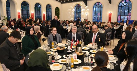 BAŞKAN GÖRGEL ŞEHİT AİLELERİ VE GAZİLERLE