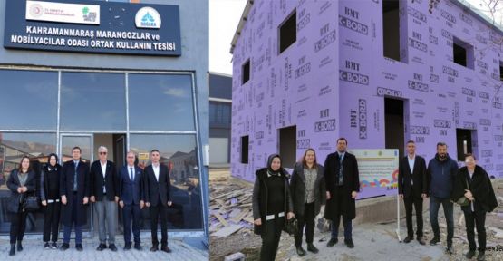 BAŞKAN KUYBU’DAN MARANGOZ VE MOBİLYACILAR TESİSİ’NE ZİYARET