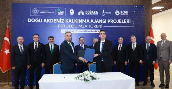 BAŞKAN TOPTAŞ, BAKAN FATİH KACIR İLE ONİKAD’IN İMZA PROTOKOLÜNDE