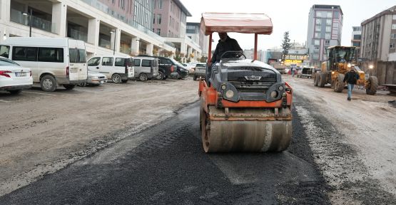HÜKÜMET BULV. ALTYAPIDAN SONRA ÜSTYAPIYA GEÇİLDİ