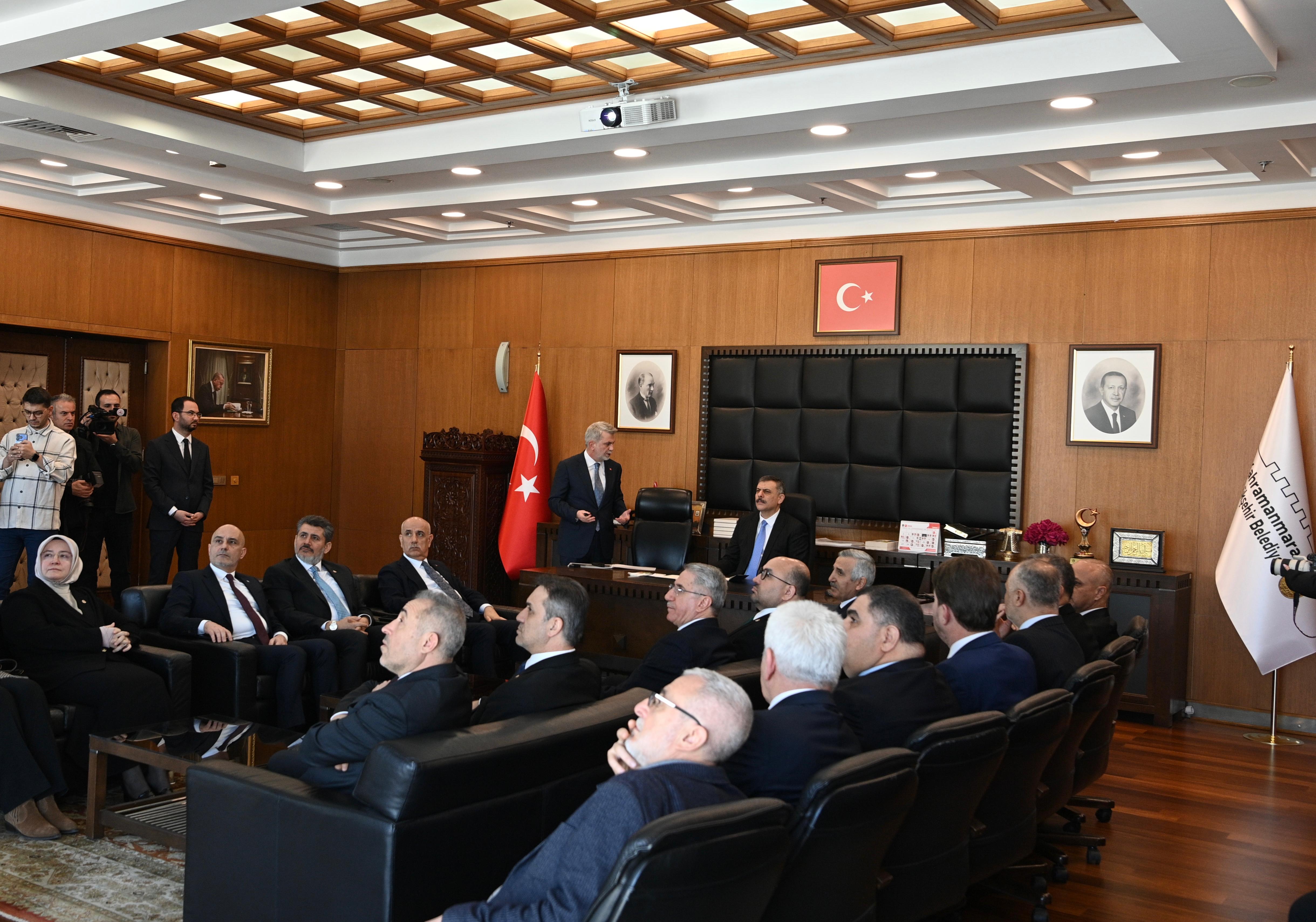 İÇİŞLERİ BAKANI ÇİFTÇİ’Yİ BAŞKAN GÖRGEL AĞIRLADI