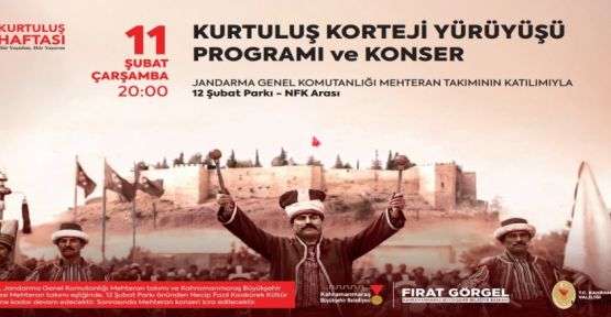 KURTULUŞ HAFTASI KUTLAMALARINDA YARIN SERGİ VE KORTEJ