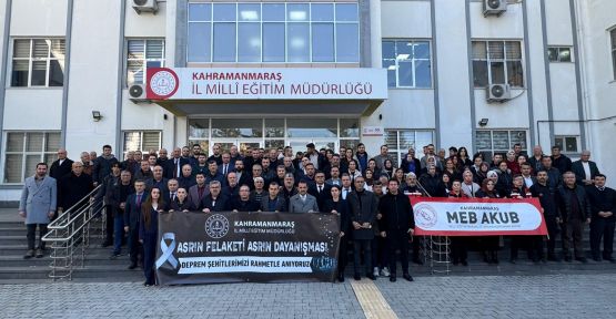 MİLLİ EĞİTİMDEN SESSİZ ANMA TÖRENİ