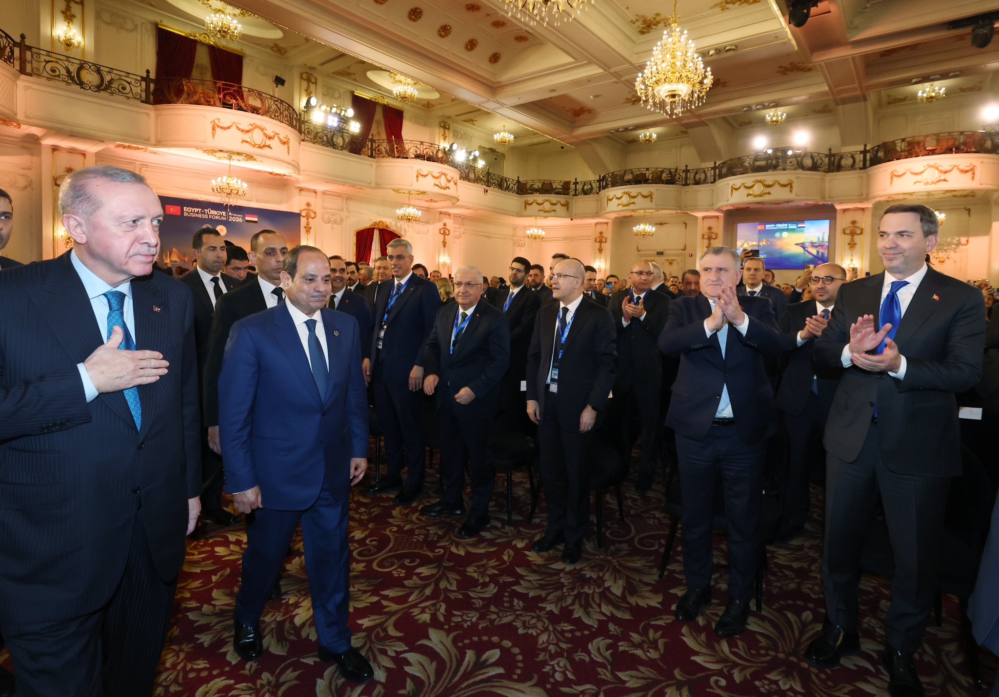 MV. M. ŞAHİN, CUMHURBAŞKANI ERDOĞAN İLE MISIR’DA