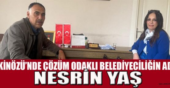 NESRİN YAŞ’TAN HIZLI, KALICI VE ORTAK AKILLA ÇÖZÜM