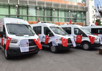  8 ADET CENAZE ARACI HİZMETE SUNULUYOR…