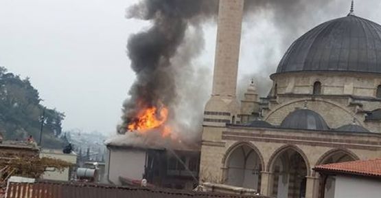 ACEMLİ CAMİİ KUR’AN KURSU'NDA YANGIN  