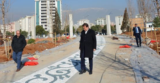 AĞCALI REKREASYON ALANINDA ÇALIŞMALAR DEVAM EDİYOR