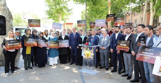 AK PARTİ İL TEŞKİLATI, “BİR DAHA DARBELER YAŞANMASIN!”