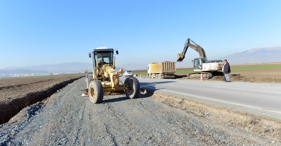 YOLUN GENİŞLİĞİ 3 KAT ARTIRILIYOR…