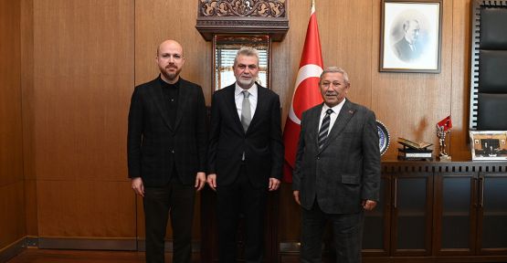 BAŞKAN GÖRGEL, BAŞKAN ERDOĞAN’I AĞIRLADI