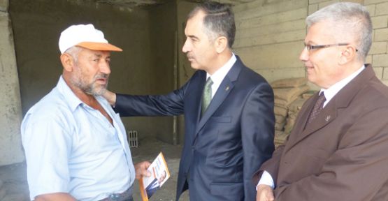 ARIKAN, ŞEYH ADİL ESNAFIYLA BULUŞTU