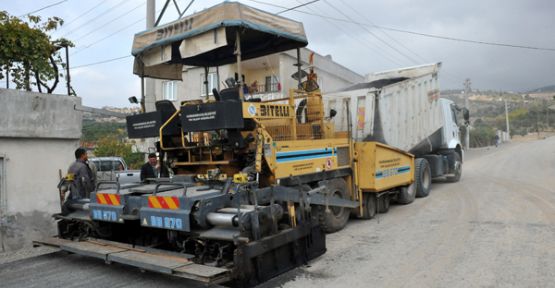 ASFALT ÇALIŞMALARI ASLANBEY MAHALLESİNDE