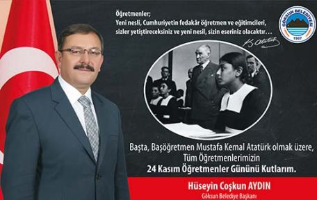 BAŞKAN AYDIN  MİLLETCE ULAŞILAN  SEVİYENİN MİLLETİ ÖĞRETMENLERDİR