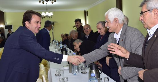 BAŞKAN ERKOÇ MUHTARLARLA BİRARAYA GELDİ