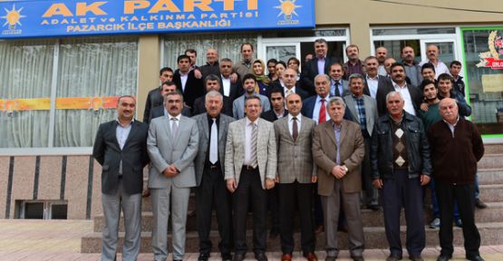 BAŞKAN POYRAZ PAZARCIK VE TÜRKOĞLU’NDA