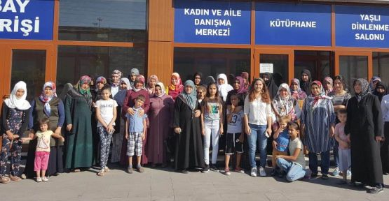 BÜYÜKŞEHİR EV HANIMLARINA HİZMETLERİ ANLATTI