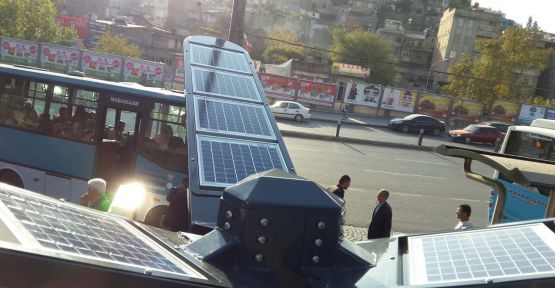  BÜYÜKŞEHİR’DEN AKILLI SOLAR DİREK UYGULAMASI