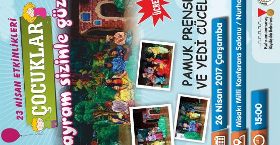 BÜYÜKŞEHİR’DEN ÇOCUKLARA 23 NİSAN HEDİYESİ