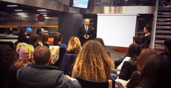 DEDEOĞLU, BAHÇEŞEHİR’DE ÖĞRENCİLERE KONFERANS VERDİ