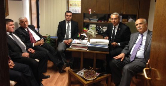 DEDEOĞLU’NA ZİYARETÇİ AKINI  SÜRÜYOR