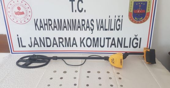 DEFİNE AVCILARINA JANDARMA’DAN SUÇÜSTÜ