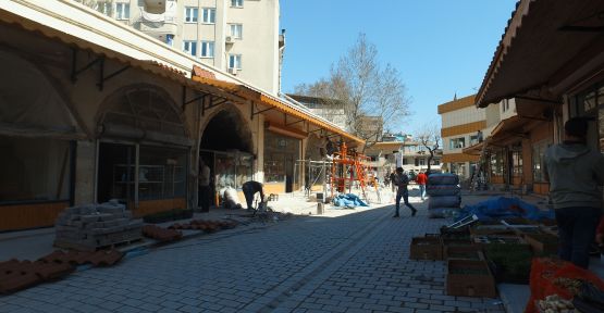 DEMİRCİLER ÇARŞISI RESTORASYONUNDA SONA GELİNDİ