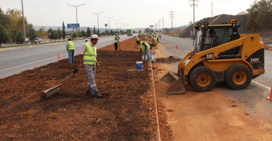 DOĞU ÇEVRE YOLU YEŞİLE BÜRÜNDÜ