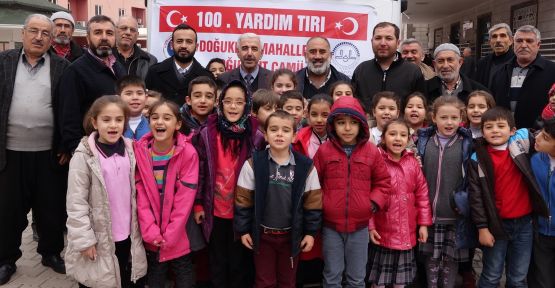 DOĞUKENT CAMİİNDEN HALEP’E YARDIM TIR’I