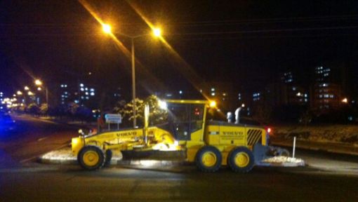 FEN İŞLERİ KARLA MÜCADELEYE HAZIR