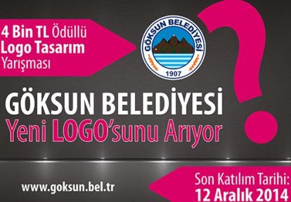 GÖKSUN BELEDİYESİ YENİ LOGOSUNU ARIYOR