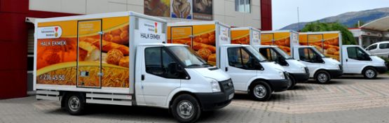 HALK EKMEK’TEN TEBLİĞE UYGUN ARAÇLAR