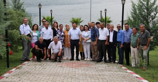 İL MÜDÜRLÜĞÜMÜZ İDARECİLERİ SU SPORLARI MERKEZİNDE BİR ARAYA GELDİ