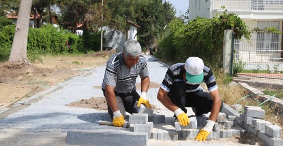 KARGIPINARI, BELEDİYE İLE SAHİL YOLUNA KAVUŞTU