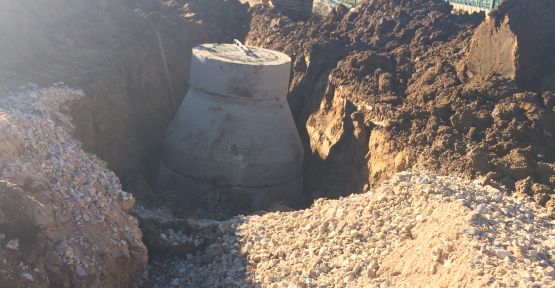 KASKİ, AFŞİN MERKEZDE KANALİZASYON ÇALIŞMASI BAŞLATTI