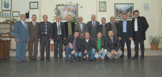 KGC’DEN  DSİ MÜDÜRÜ AYDIN’A  ZİYARET