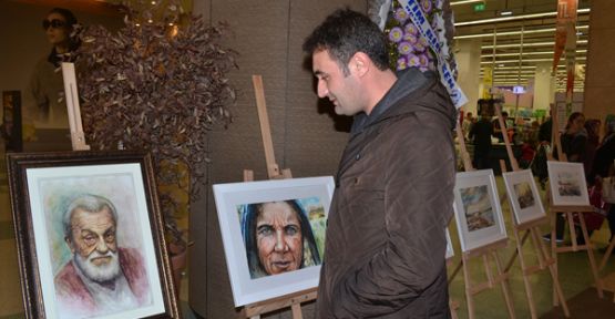 K.MARAŞ PİAZZA'DA SULUBOYA RESİM SERGİSİ 