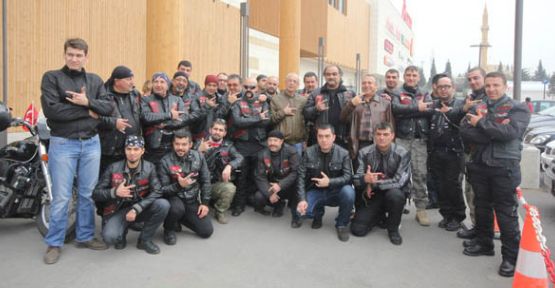 MOTOSİKLET TUTKUNLARI K.MARAŞ PİAZZA’DA BULUŞTU