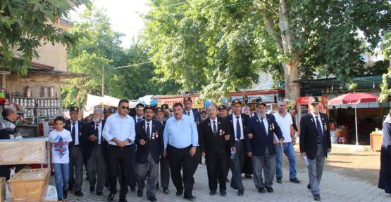 MUHARİP GAZİLER EKİNÖZÜ İÇMELERİNİ GEZDİLER