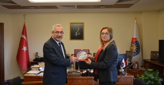 NEÜ REKTÖRÜ KILIÇ, REKTÖR DEVECİ’Yİ ZİYARET ETTİ