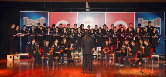 ÖZEL SANKO OKULLARI’NDA ATATÜRK SAYGIYLA ANILDI