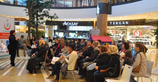 PİAZZA’DA  ''SAĞLIK GÜNÜ' ETKİNLİĞİNİN KONUSU BU KEZ KOAH HASTALIĞI OLDU