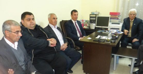 “PROJELERİMİZİ MUHTARLARIMIZLA EL ELE VEREREK GERÇEKLEŞTİRECEĞİZ”