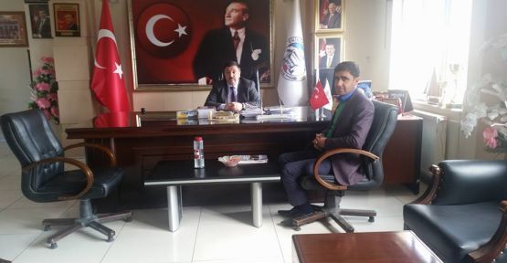 ŞAKALAR’DAN BAŞKAN ÇELEĞEN’E ANLAMLI ZİYARET 