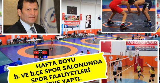 SALONLARIMIZDA SPOR FAALİYETLERİ ZİRVE YAPTI