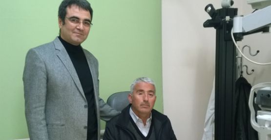 SAMSUN'DAN GELDİ UĞUR GÖZ'DE ŞİFAYA KAVUŞTU