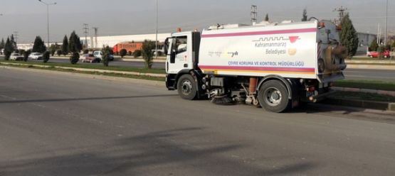 SERVİS YOLLARINDA TEMİZLİK ÇALIŞMALARI