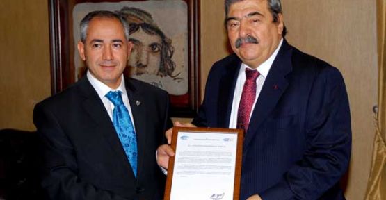 SGK’DAN SANKO TEKSTİL’E TEŞEKKÜR PLAKETİ